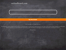 Tablet Screenshot of carloadboard.com